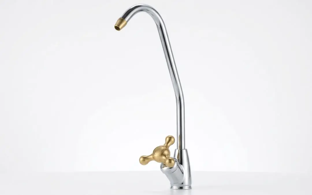 Modern Pure Water Three Forks Single Faucet Kitchen Tap 304 Stainless Steel, Brass, Zinc alloy